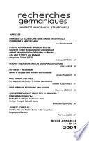 Recherches germaniques