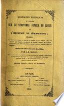 Recherches historiques et critiques sur le véritable auteur du Livre de l'Imitation de Jésus Christ; examen des droits de Thomas a Kempis, de Gersen et de Gerson. ... Suivi de documents inédits. ... Seconde édition ... augmentée