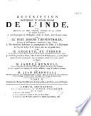 Recherches historiques et géographiques sur l'Inde