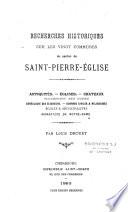 Recherches historiques sur les vingt communes du canton de Saint-Pierre-Église