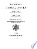 Recherches hydrauliques enterprises