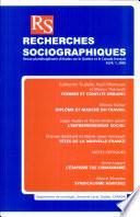 Recherches Sociographiques