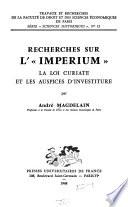 Recherches sur L'Imperium,