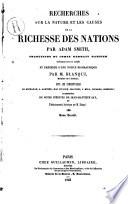 Recherches sur la nature et les causes de la richesse des nations
