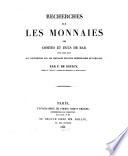 Recherches sur les monnaies des comtes et ducs de Bar, pour faire suite aux recherches sur les monnaies des ducs héréditaires de Lorraine