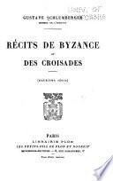 Récits de Byzance et des croisades