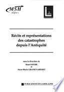 Récits et représentations des catastrophes depuis l'Antiquité