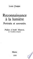 Reconnaissance à la lumière