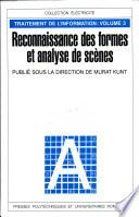 Reconnaissance des formes et analyse de scènes