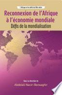 Reconnexion de l'Afrique a l'economie mondiale