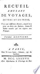 Recueil amusant de voyages, en vers et en prose