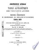 Recueil critique de jurisprudence et de législation