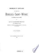 Recueil de chroniques, chartes et autres documents concernant l'histoire et les antiquites de la Flandre Occidentale, publies par la societe d'emulation de Bruges