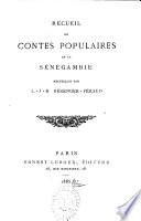 Recueil de contes populaires de Sénégambie