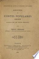 Recueil de contes populaires grecs