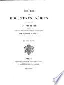 Recueil de documents inédits concernant la Picardie