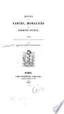 Recueil de farces