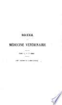 Recueil de médecine vétérinaire