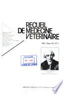 Recueil de médecine vétérinaire