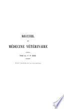 Recueil de médecine vétérinaire