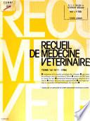 Recueil de médecine vétérinaire