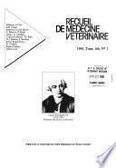 Recueil de médecine vétérinaire