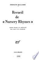 Recueil de Nursery rhymes