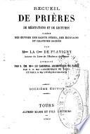 Recueil de prières de méditations et de lectures