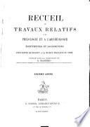 Recueil de travaux relatifs à la philologie et à l'archéologie égyptiennes et assyriennes