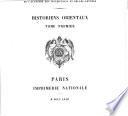 Recueil des historiens des croisades