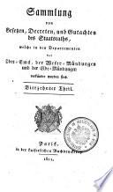 Recueil des lois, decrets, et avis du Conseil d'etat publies dans les departemens de l'Ems-Superieur, des Bouches-du-Weser et des Bouches-de-l'Elbe