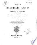 Recueil des monuments inédits de l'histoire du Tiers état: Les pièces relatives à l'histoire municipale d'Abbeville et à celle des villes, bourgs et villages de la Basse Picardie