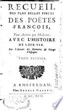 Recueil des plus belles pieces des poëtes françois, tant anciens que modernes