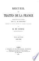 Recueil des traités de la France: 1856-1859
