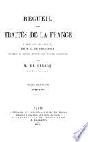 Recueil des traités de la France: 1864-1867
