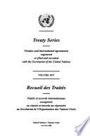 Recueil Des Traités