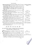 Recueil des traitez de paix, de treve, de neutralite, de confederation, d'alliance, et de commerce, faits par les rois de France, avec tous les princes, et potentats de l'Europe, et autres, depuis pres de trois siecles en six tomes