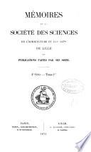 Recueil des travaux [afterw.] Mémoires