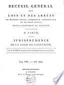 Recueil général des lois et des arrêts, en matière civile, criminelle, commerciale et de droit public, depuis l'avénement de Napoléon