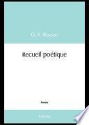 Recueil poétique