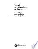Recueils de jurisprudence du Québec