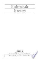 Redécouvrir le temps