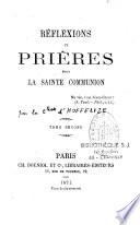 Réflexions et prières pour la Sainte Communion