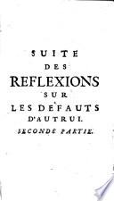 Réflexions sur les défauts d'autrui. [By Pierre de Villiers.]