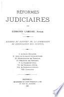 Réformes Judicaires
