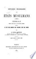 Réformes nécessaires aux États musulmans