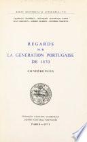 Regards sur la génération portugaise de 1870