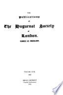 Register of Baptisms of the French Protestant Refugees Settled at Thorney, Cambridgeshire