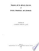 Registers of the French churches of Bristol, Stonehouse, and Plymouth