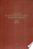 Registres du Consistoire de Genève au temps de Calvin. Tome II, 1545-1546